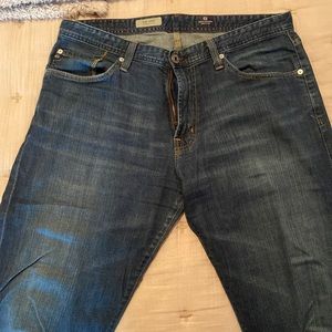 AG Hero relaxed fit jean, 32x34. Dark blue wash